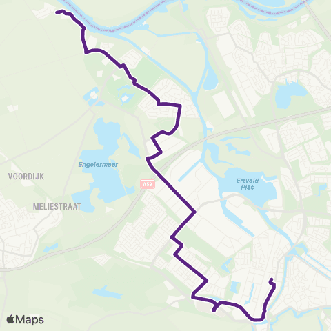 Bravo Bokhoven - 's-Hertogenbosch CS map