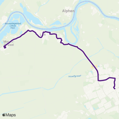 Bravo Maren Kessel - Oss map