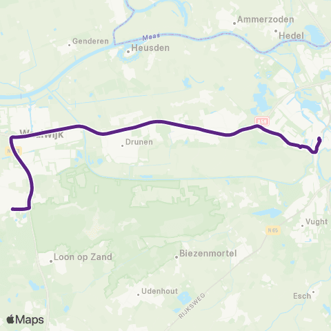 Bravo 's-Hertogenbosch - De Efteling map