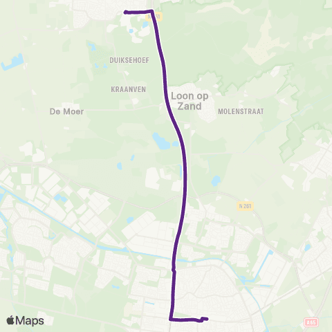 Bravo Tilburg - De Efteling map