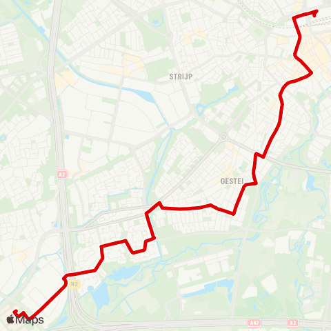 Bravo Veldhoven MMC - Eindhoven Station map