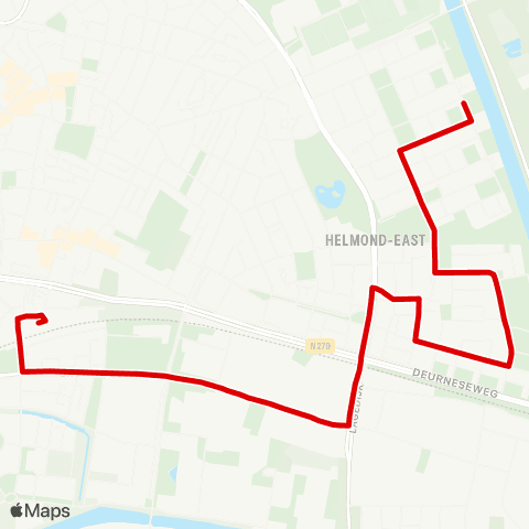 Bravo Helmond Station - Helmond Straakven map