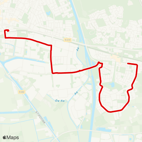 Bravo Helmond Station - Brouwhuis map