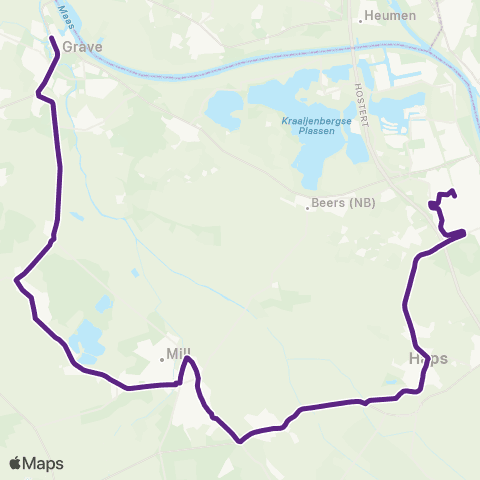 Bravo Grave - Cuijk map