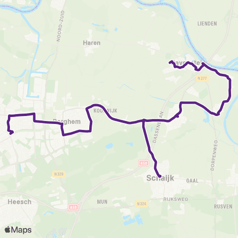 Bravo Oss - Ravenstein map