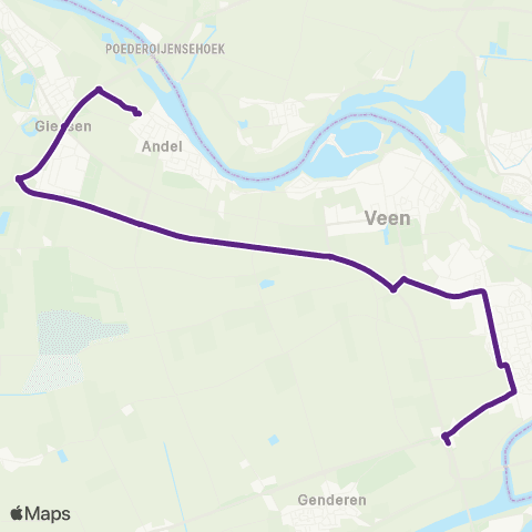 Bravo Kromme Nol - Andel Prinsentuin map