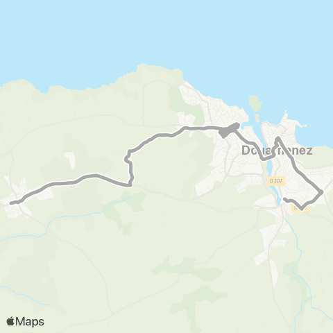 BreizhGo Car 29 Poullan-sur-Mer - Douarnenez map