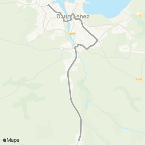 BreizhGo Car 29 Pouldergat - Douarnenez map