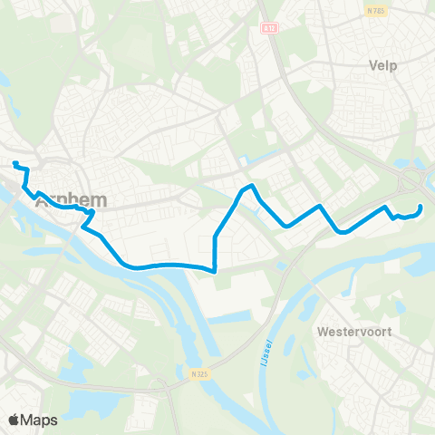 Breng Arnhem CS - IJsseloord 2 map