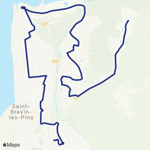 Brévibus La Grand'Ville - Pôle d'échanges de la Bresse - Parc d'Activités map