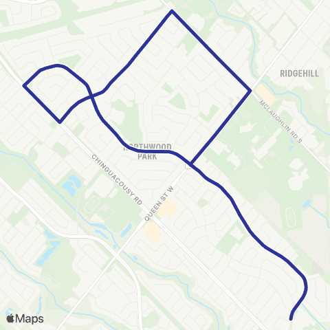 Brampton Transit St. Augustine map
