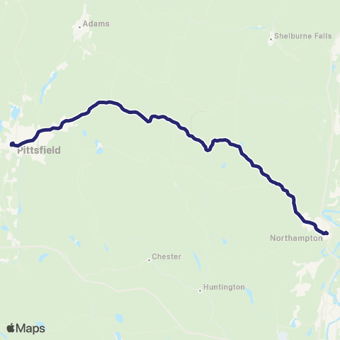 Link413 Pittsfield / Northampton map