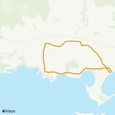 Navettes de Bandol / Sanary-sur-Mer Bandol - Ligne 3 map