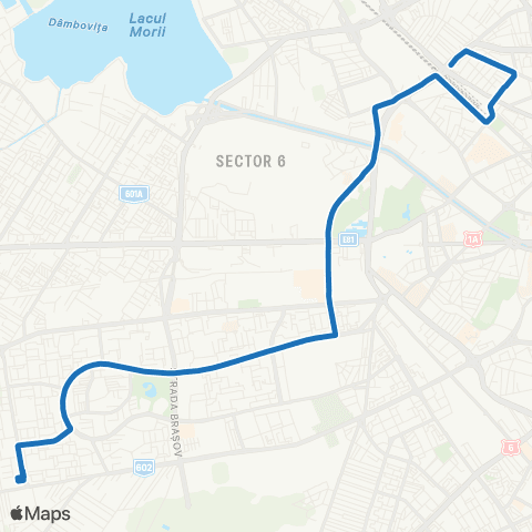 STB - Societatea de Transport București Valea Oltului - Soseaua Nicolae Titulescu map