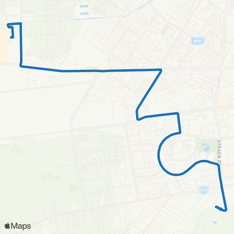STB - Societatea de Transport București Complex Militari - Dedeman Ghencea map