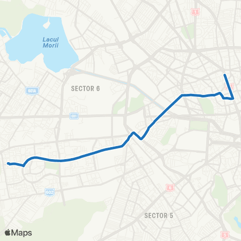 STB - Societatea de Transport București Valea Ialomitei - Piata Romana map