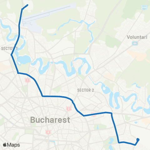 STB - Societatea de Transport București Faur - Complex Baneasa map