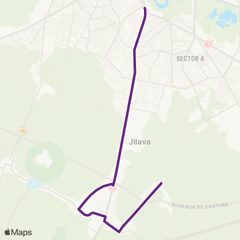 STV C.f.r. Progresul–Bumbacaria Jilava map
