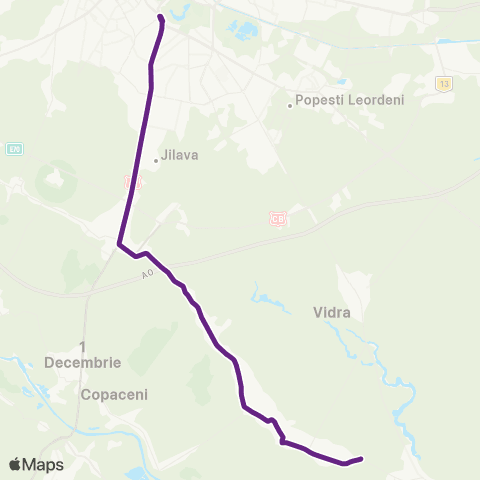 STV C.f.r. Progresul–Vidra map