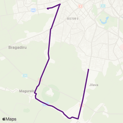 STV Ghencea–C.f.r. Progresul map