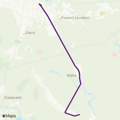 STV Park And Ride Berceni–Vidra map