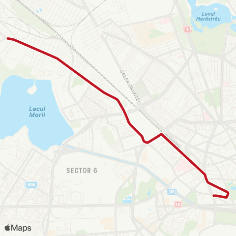 STB - Societatea de Transport București Cartier Giulesti - Vasile Parvan map