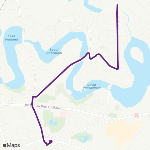 STV Victor Dumitrescu–Bd. Basarabia map