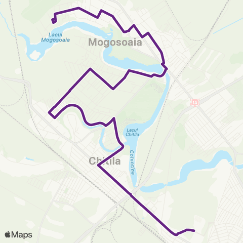 STCM Ecotrans Tudor Arghezi–Complex Colosseum map