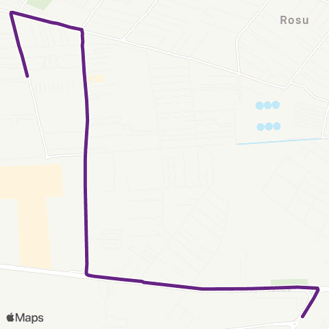 STB - Societatea de Transport București Bd. Preciziei - Chiajna-Militari map