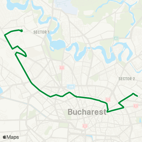 STB - Societatea de Transport București Cartier Pajura - Baicului map