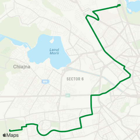 STB - Societatea de Transport București Cartier Constantin Brancusi - Piata Presei map