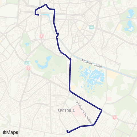 STB - Societatea de Transport București Piata Unirii 2 - Turnu Magurele map