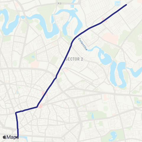 STB - Societatea de Transport București Piata Unirii 2 - Pasaj Colentina map