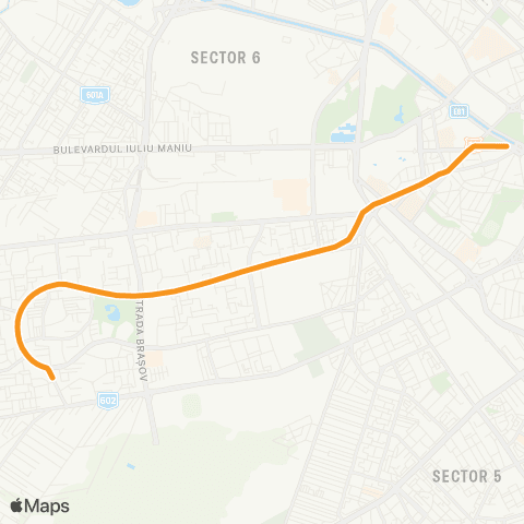 Metroul București Eroilor 2 - Valea Ialomiței / Râul Doamnei map