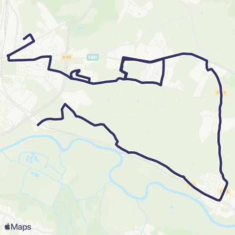 BUSS L09 (Heures Creuses) Chaniers, Saintes >< Agrippa d'Aubigne map