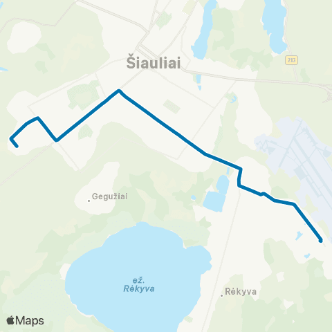 Busturas Gytarių Žiedo St. – "Pumpuro" St. map
