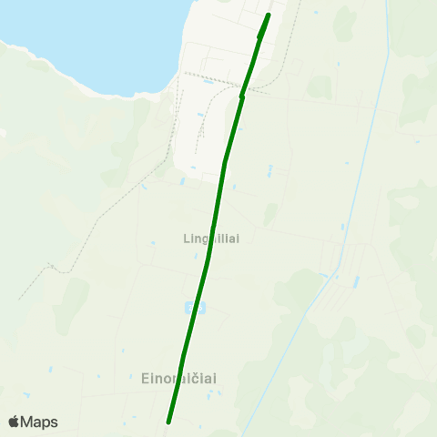 Busturas Rėkyva - Einoraičiai map