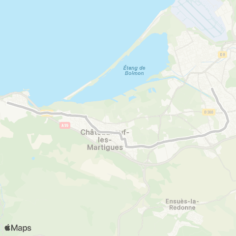 leCar Châteauneuf - CLG Mirabeau map