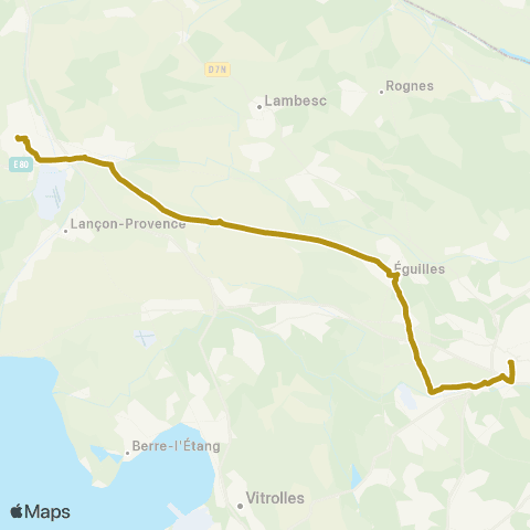 leCar Salon - Aix map