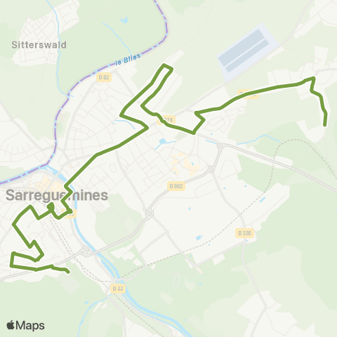 CABUS Folpersviller-Neunkirch-Blauberg map