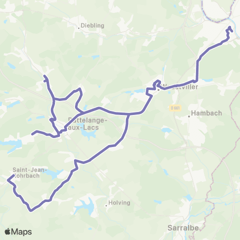CABUS Sarreguemines / Diefenbach map