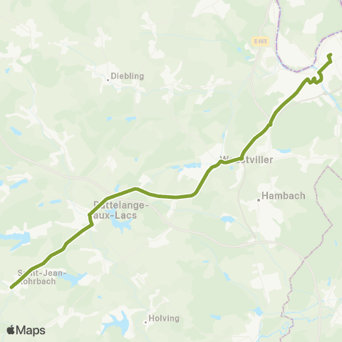 CABUS Saint-Jean-Rohrbach / Sarreguemines map