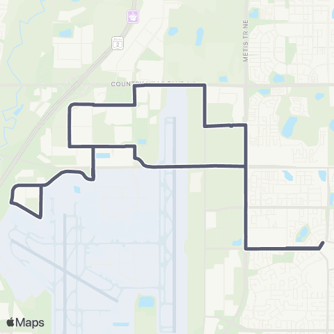 Calgary Transit Freeport map