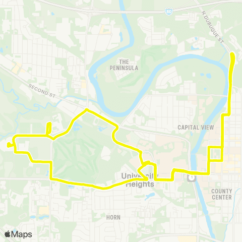 CAMBUS Hawkeye Interdorm map