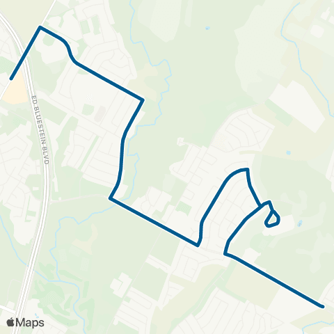 CapMetro Decker / Daffan Ln map