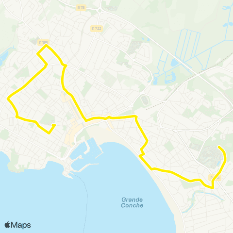 Cara'bus Royan - Notre-Dame <> Royan - Cordouan map