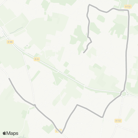 Cara'bus Jean Papeau map