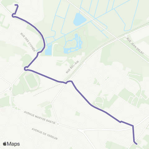 Cara'bus Navette Cordouan <> Atlantique map