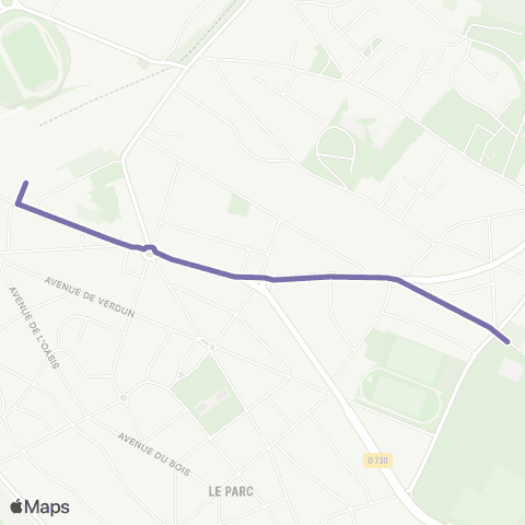 Cara'bus Navette Gare <> Cordouan map