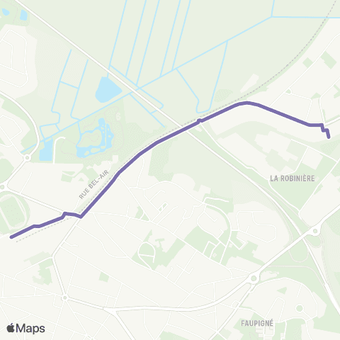 Cara'bus Navette Gare <> Ste Marie map